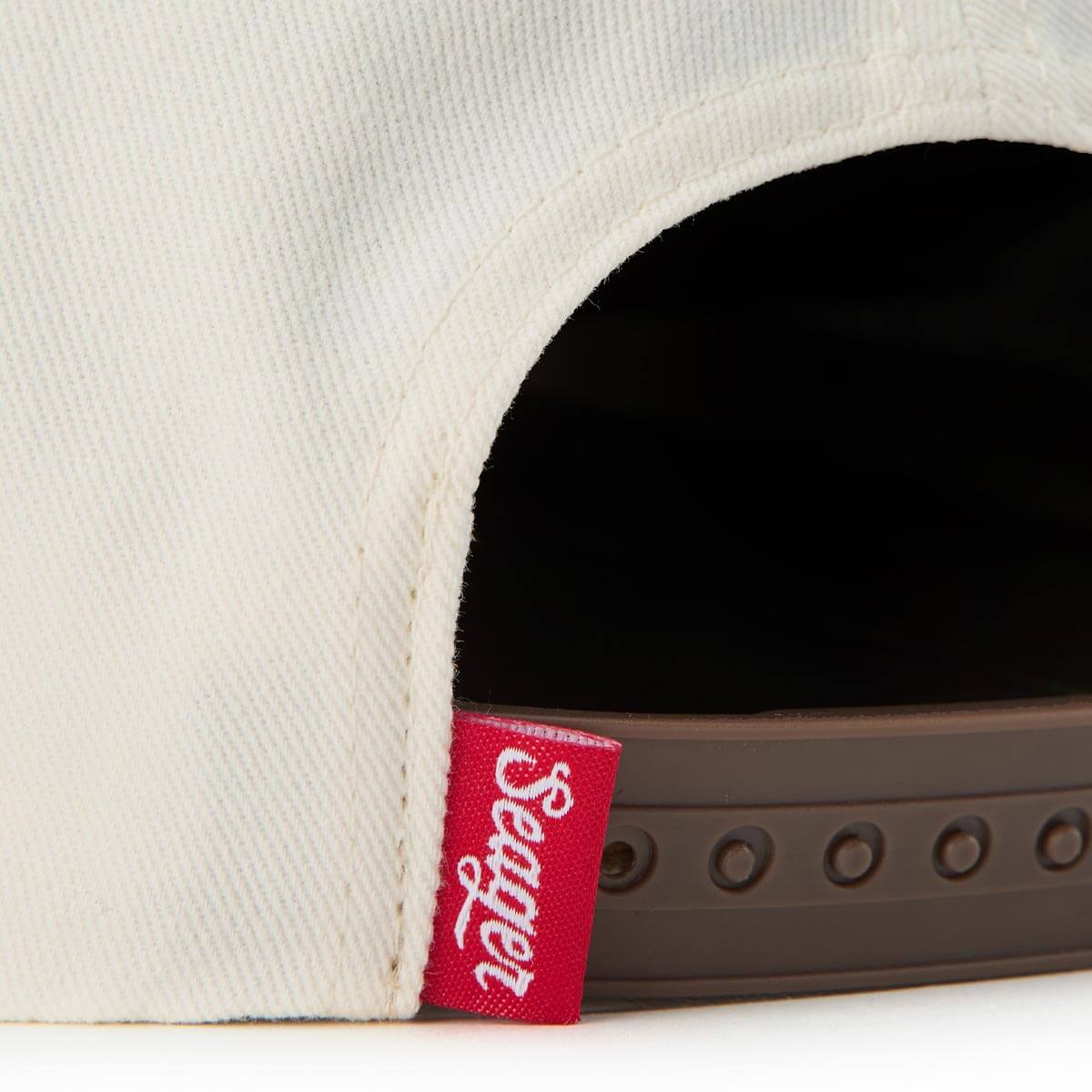 Seager Rodeo Snapback Cap Cream/Brown