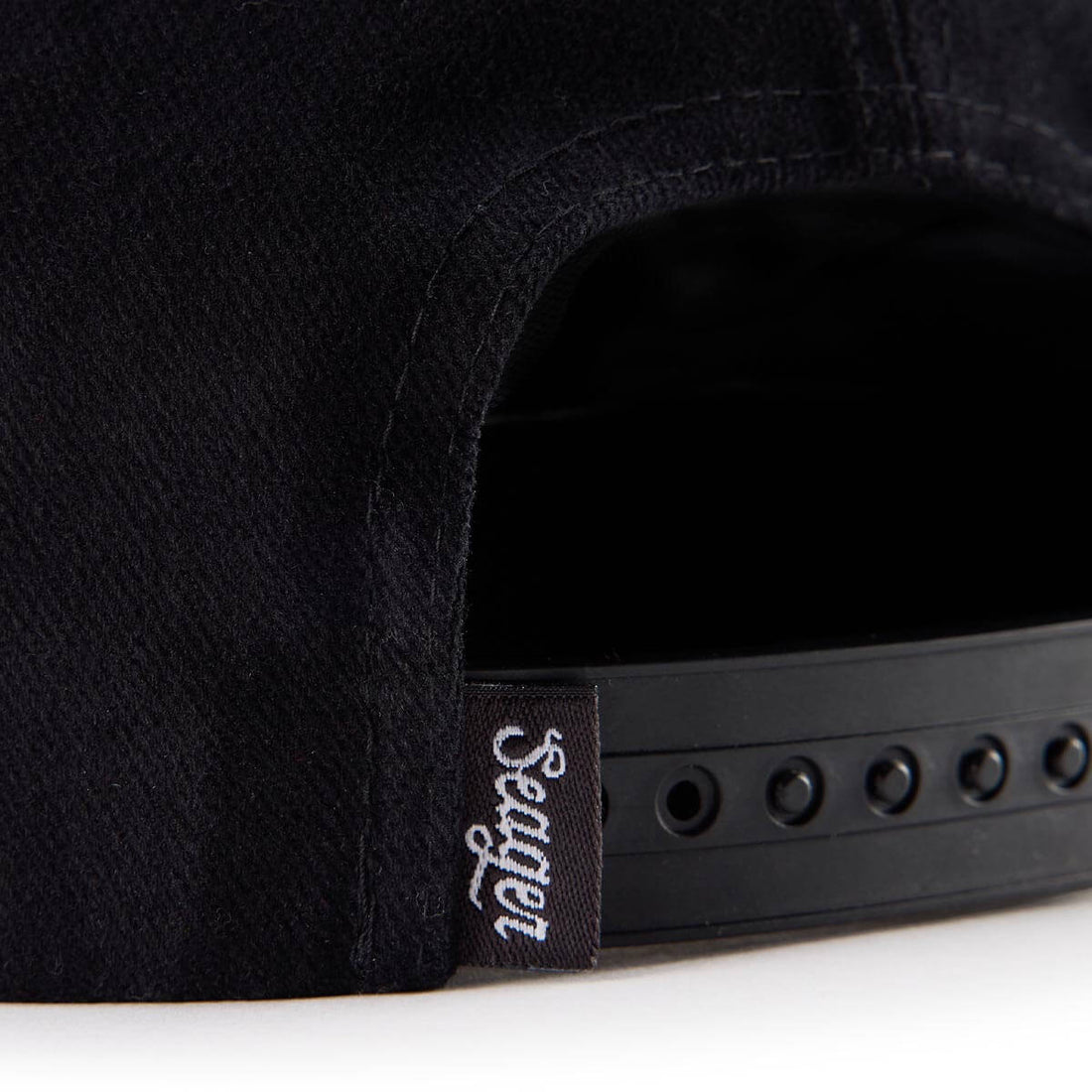 Seager Good Hearted Woman Snapback Cap Black