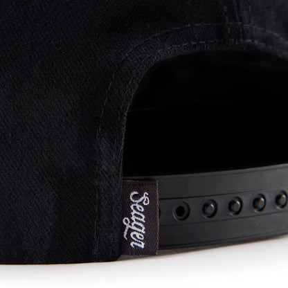 Seager Good Hearted Woman Snapback Cap Black