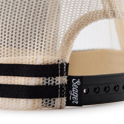 Seager Lasso Lash Trucker Cap Black