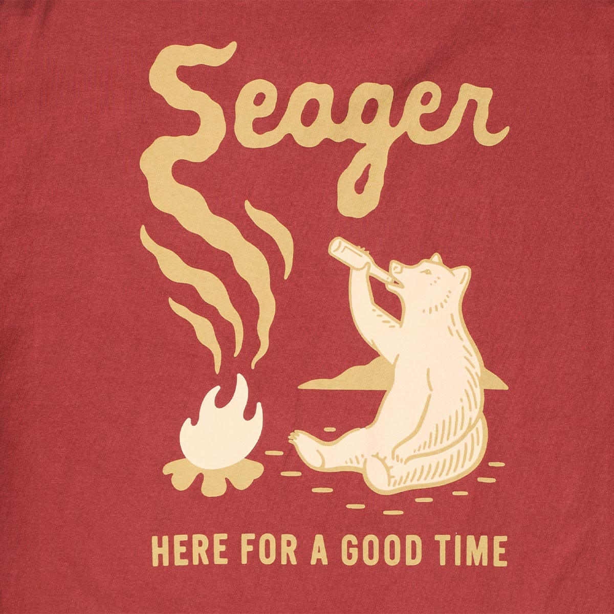 Seager Smokey Tee Roasted Red