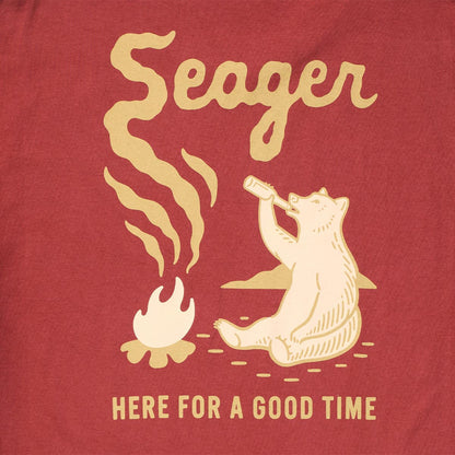Seager Smokey Tee Roasted Red