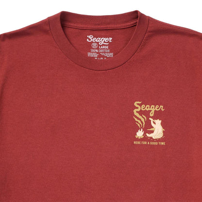 Seager Smokey Tee Roasted Red