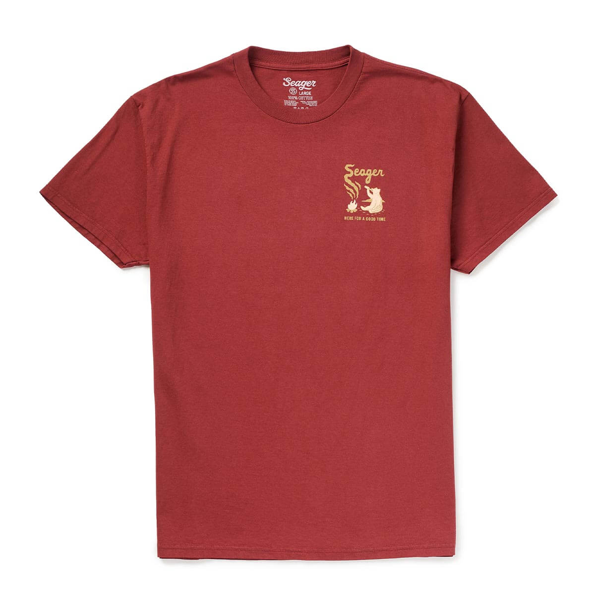 Seager Smokey Tee Roasted Red