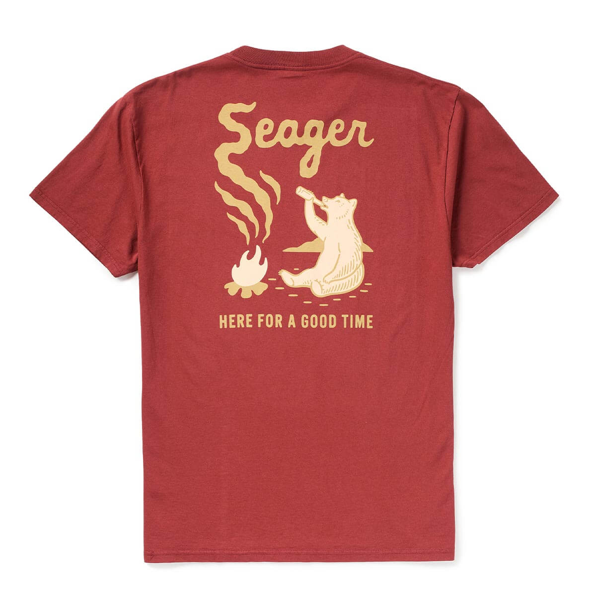 Seager Smokey Tee Roasted Red