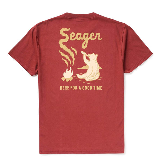 Seager Smokey Tee Roasted Red