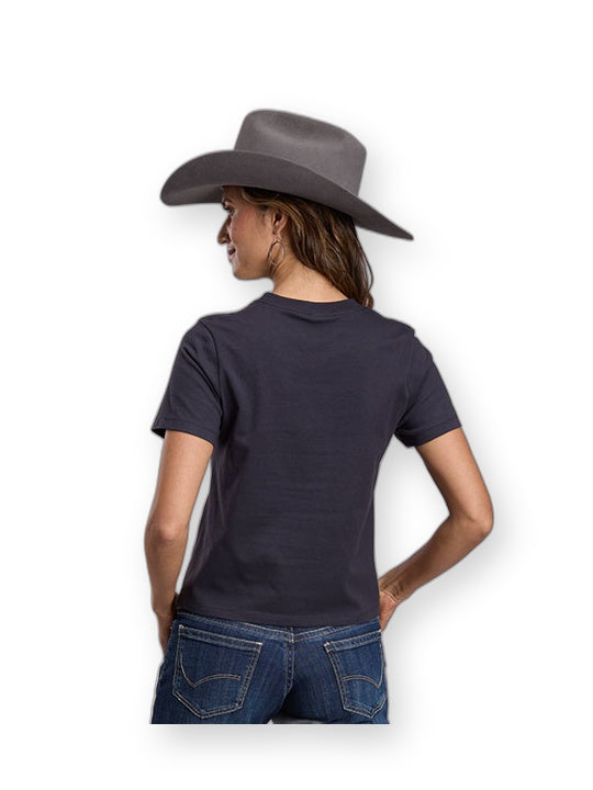 Stetson Women's Cowgirl in Desert Scene T-Shirt Gray detail