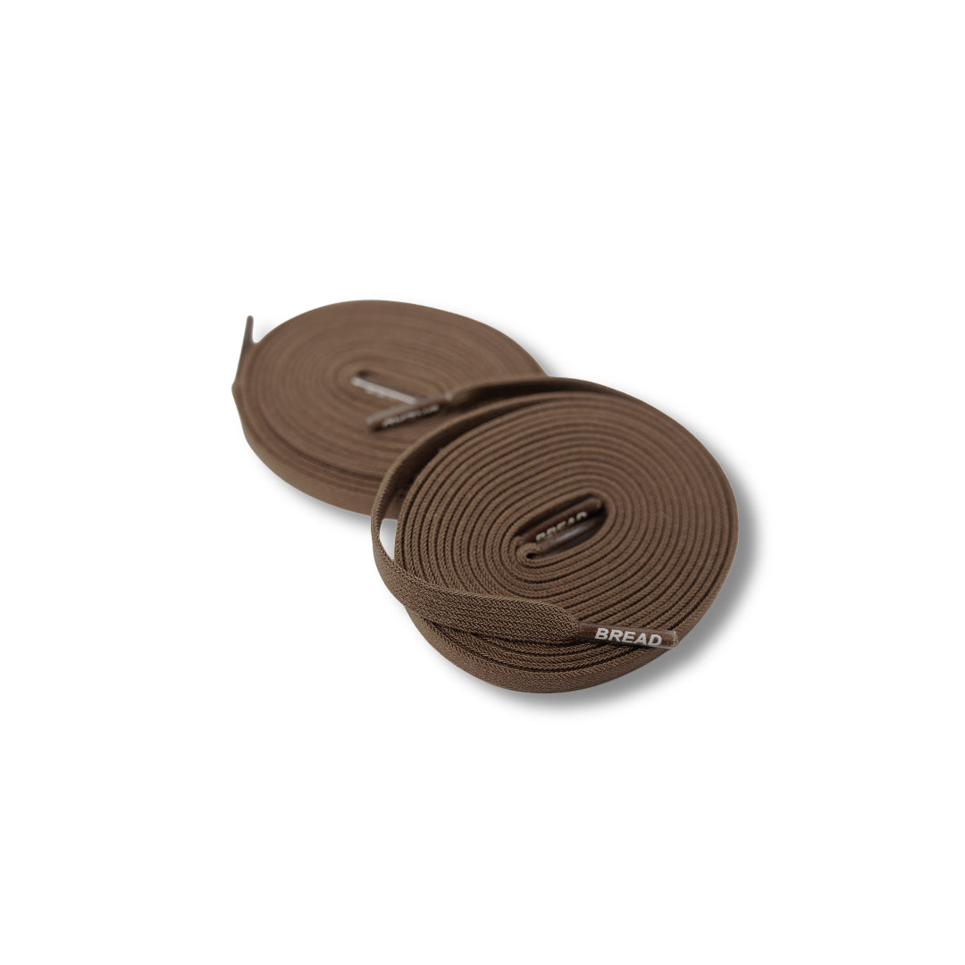 Stretchy Travel Shoelaces By Bread - Rich Brown