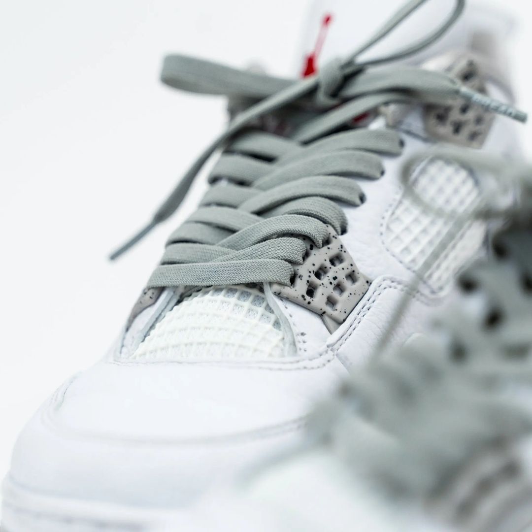 Stretchy Travel Shoelaces By Bread - Vulture Gray