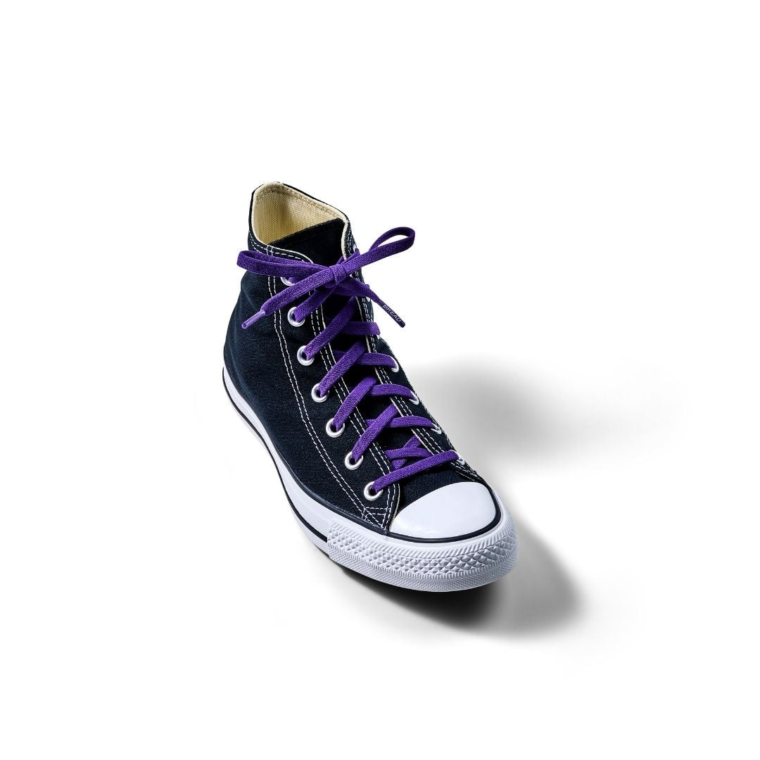Stretchy Travel Shoelaces By Bread - Cosmic Purple