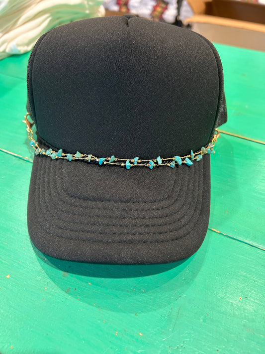 Turquoise Drift Hat Chain alternate view