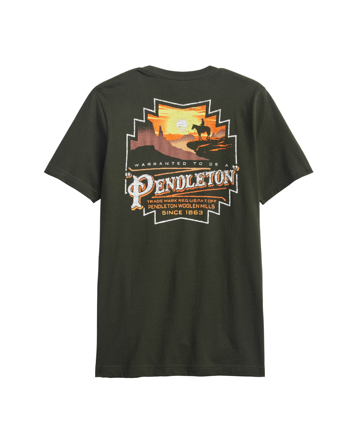 Pendleton Dusk Logo Graphic Tee back