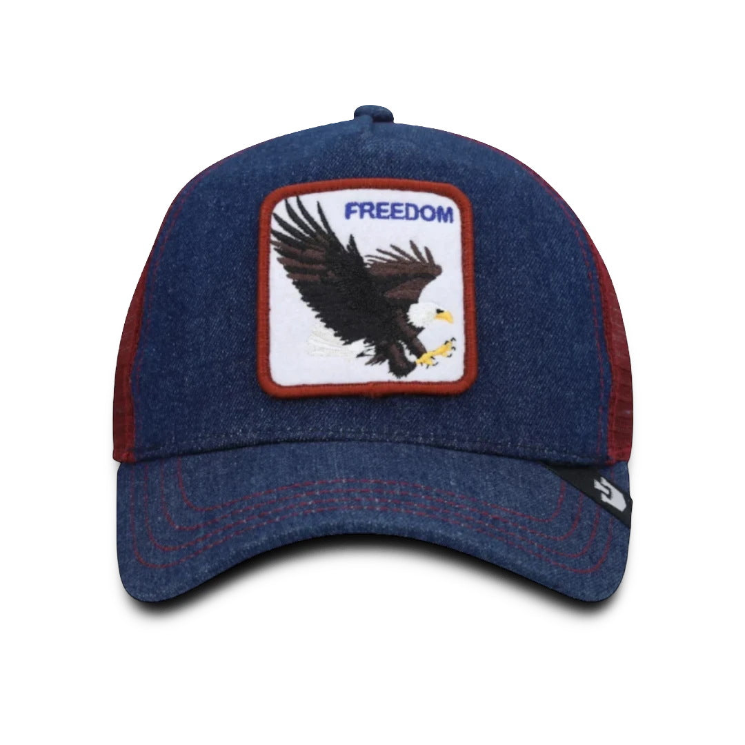 Goorin Bros The Freedom Eagle - Navy/Red Headwear