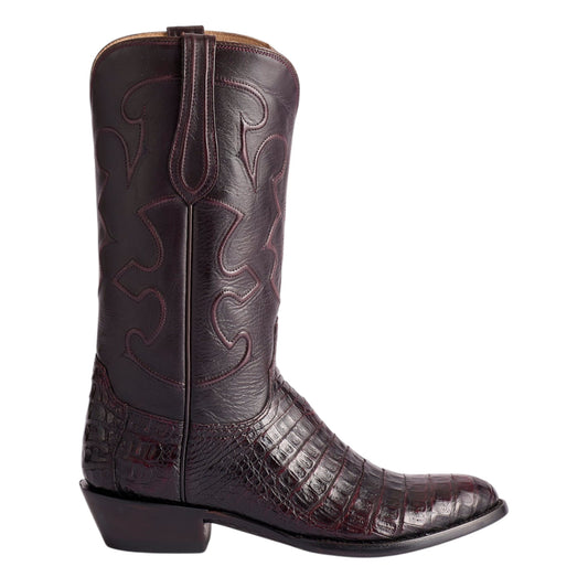 Lucchese Charles - Black Cherry Boots