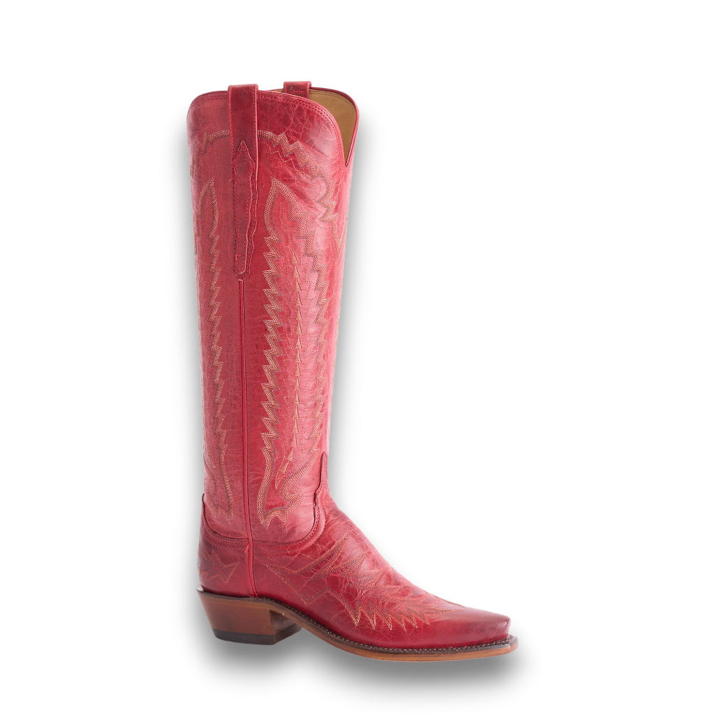 Lucchese Priscilla - Red Boots