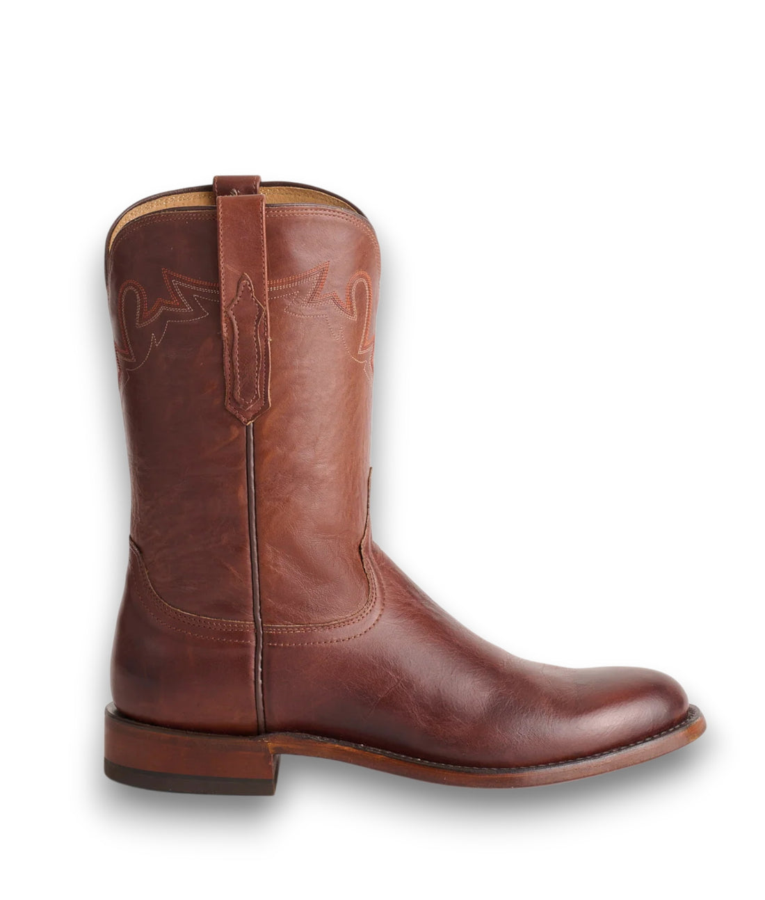 Lucchese Sunset Roper - Tan Ranch Hand Boots