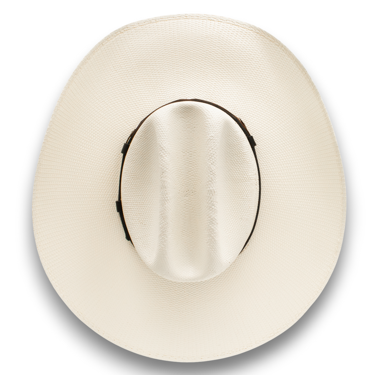 Moon Ridge Resistol Anders straw cowboy hat in natural straw with a tall vented crown and a 4 1/4" brim.