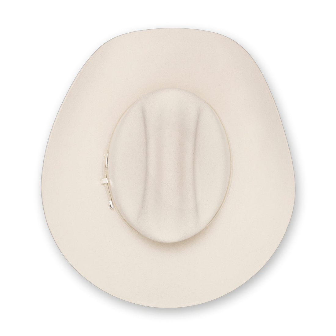Resistol Tucker 3X in Bone, top view