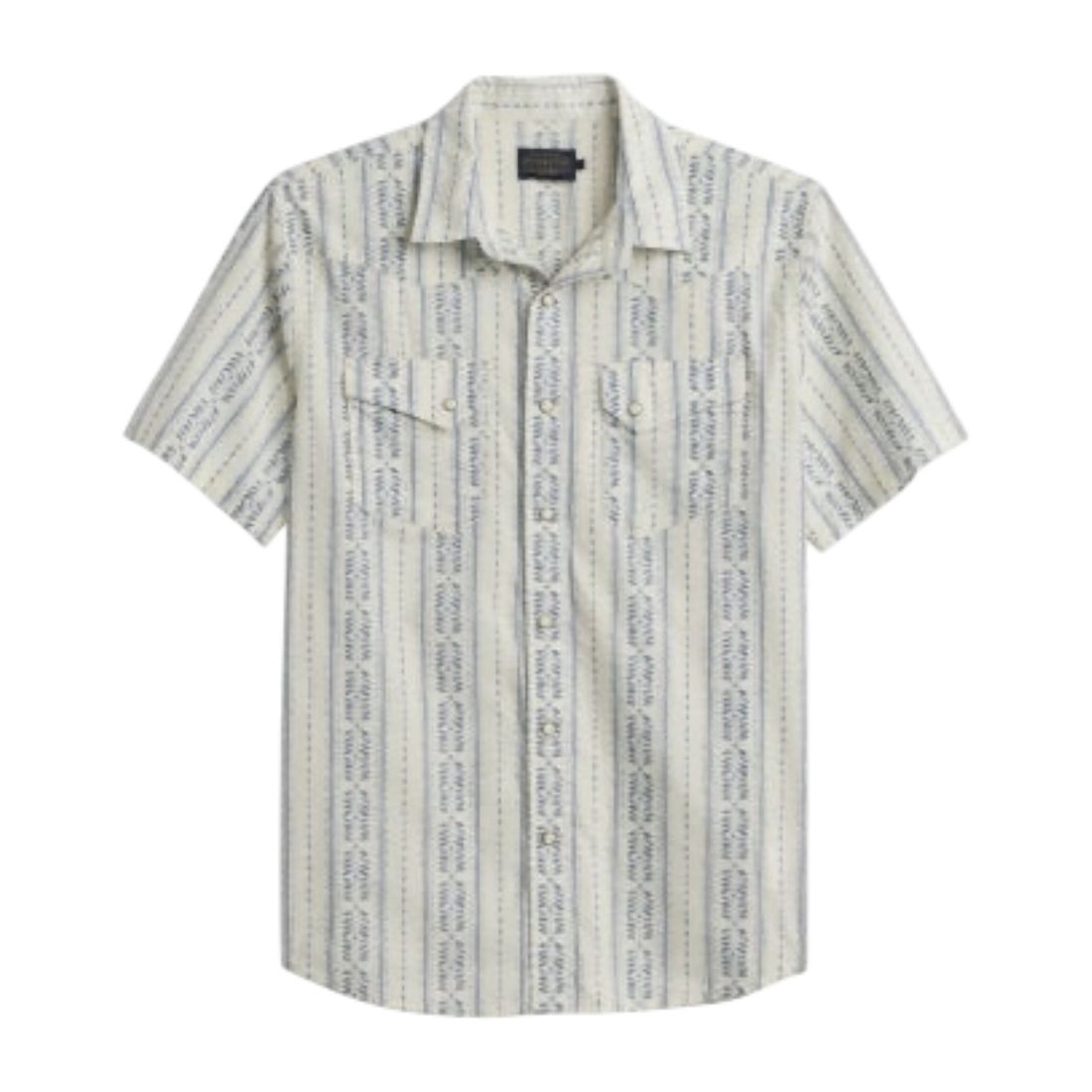 Pendleton Laramie Short Sleeve Shirt Laurel Grove Stripe