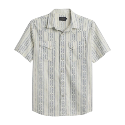 Pendleton Laramie Short Sleeve Shirt Laurel Grove Stripe