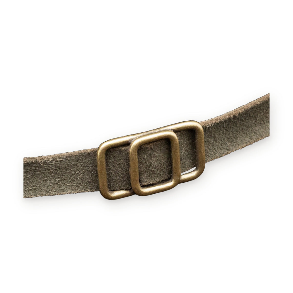 Stetson Aspen 5X suede band and buckle detail in Chocolate