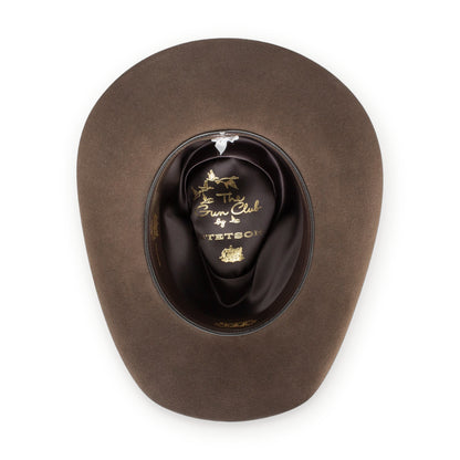 Stetson Aspen 5X Gun Club liner and leather sweatband