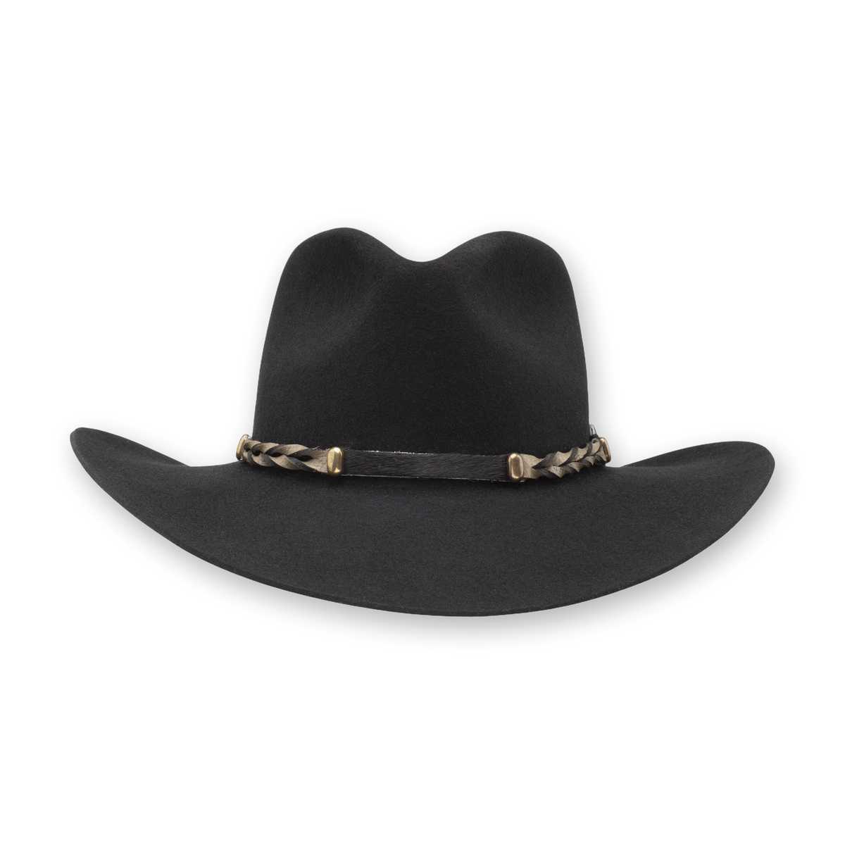 Stetson Drifter 4X in Black, front view