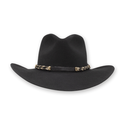 Stetson Drifter 4X in Black, front view