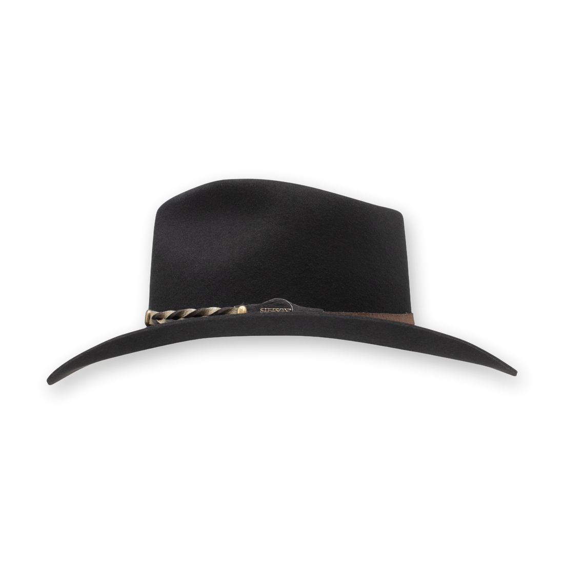Stetson Drifter 4X in Black, side view