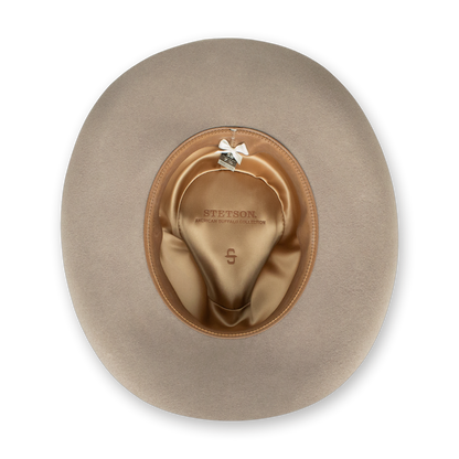Stetson Drifter 4X in Stone, American Buffalo Collection interior
