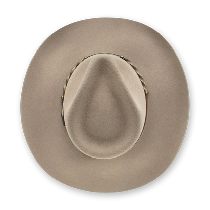 Stetson Drifter 4X in Stone, top view
