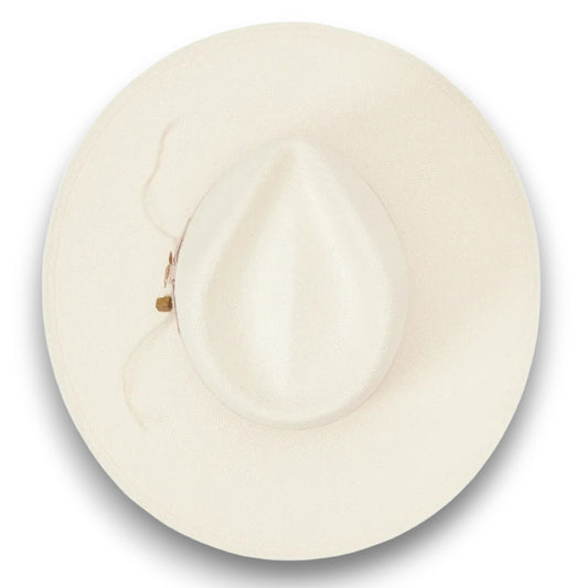 Stetson JW Marshall Straw Flat Brim Hat