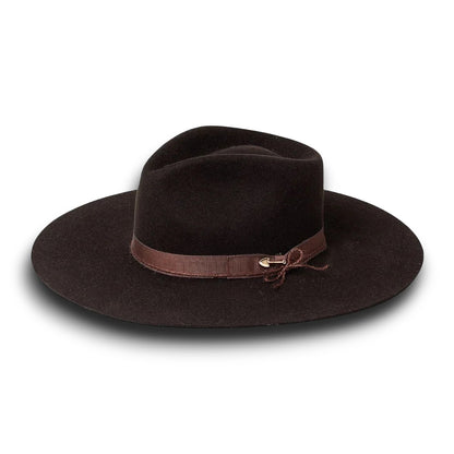 Stetson JW Marshall Felt Flat Brim Hat