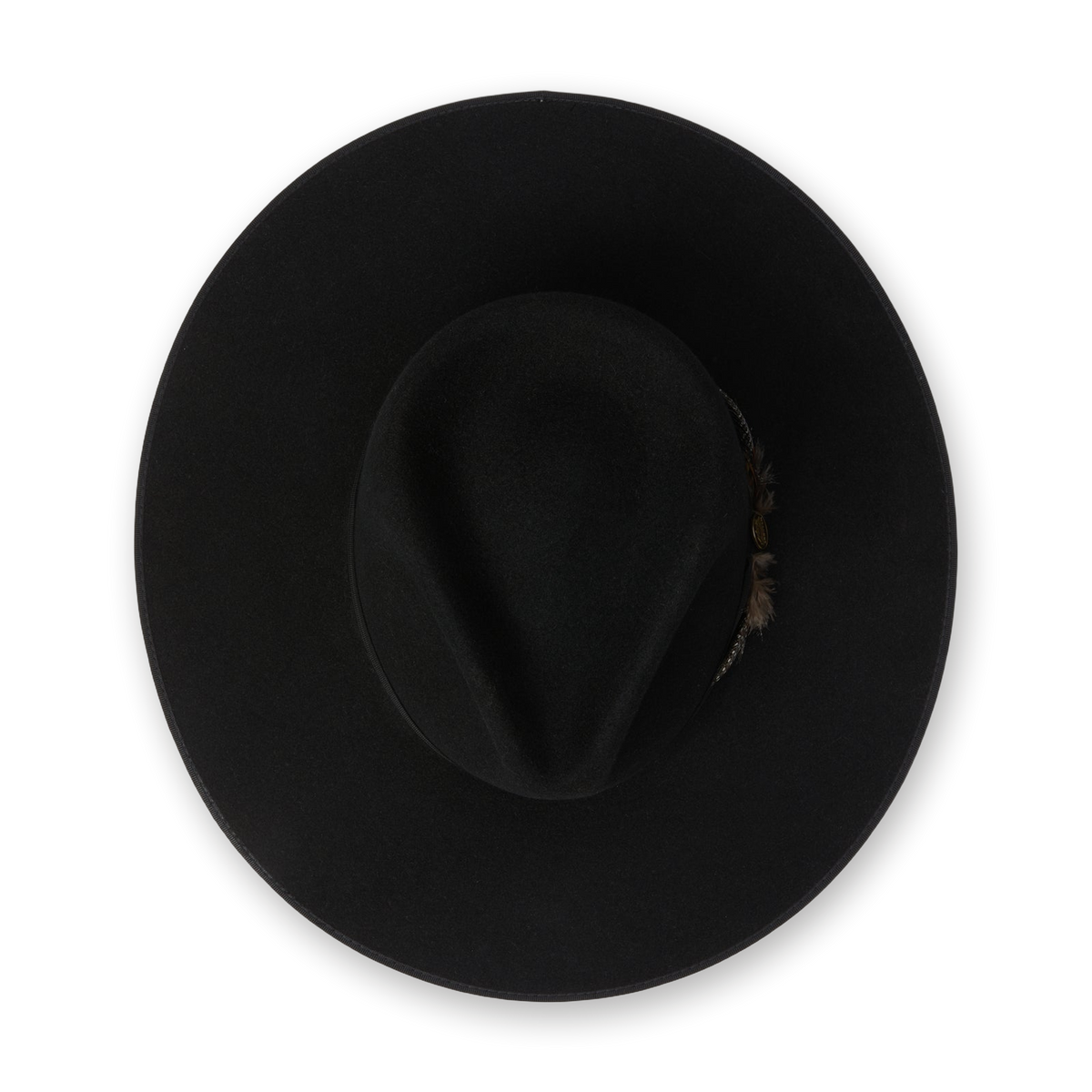Stetson Midtown in Black, top view
