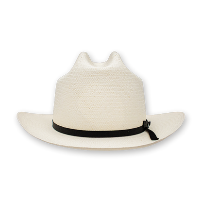 Stetson Open Road 6X straw cowboy hat in natural, side view