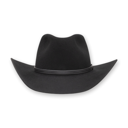 Stetson Seneca in Black, front view