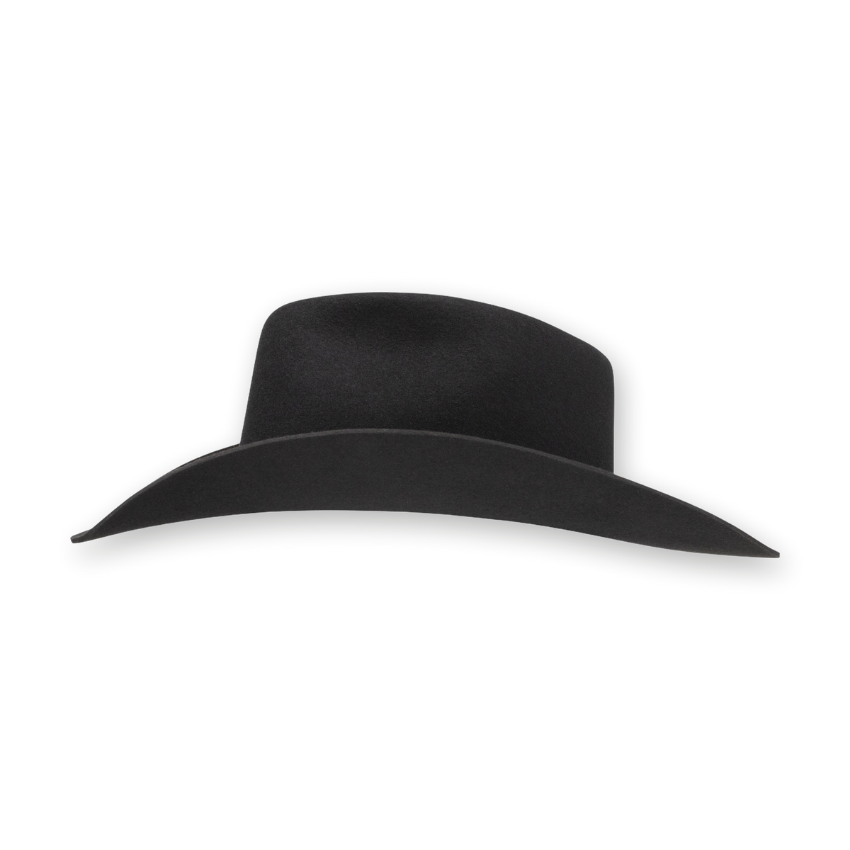 Stetson Seneca in Black, side view