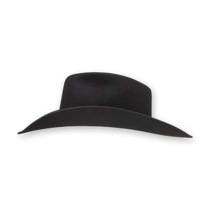 Stetson Seneca in Black, side view
