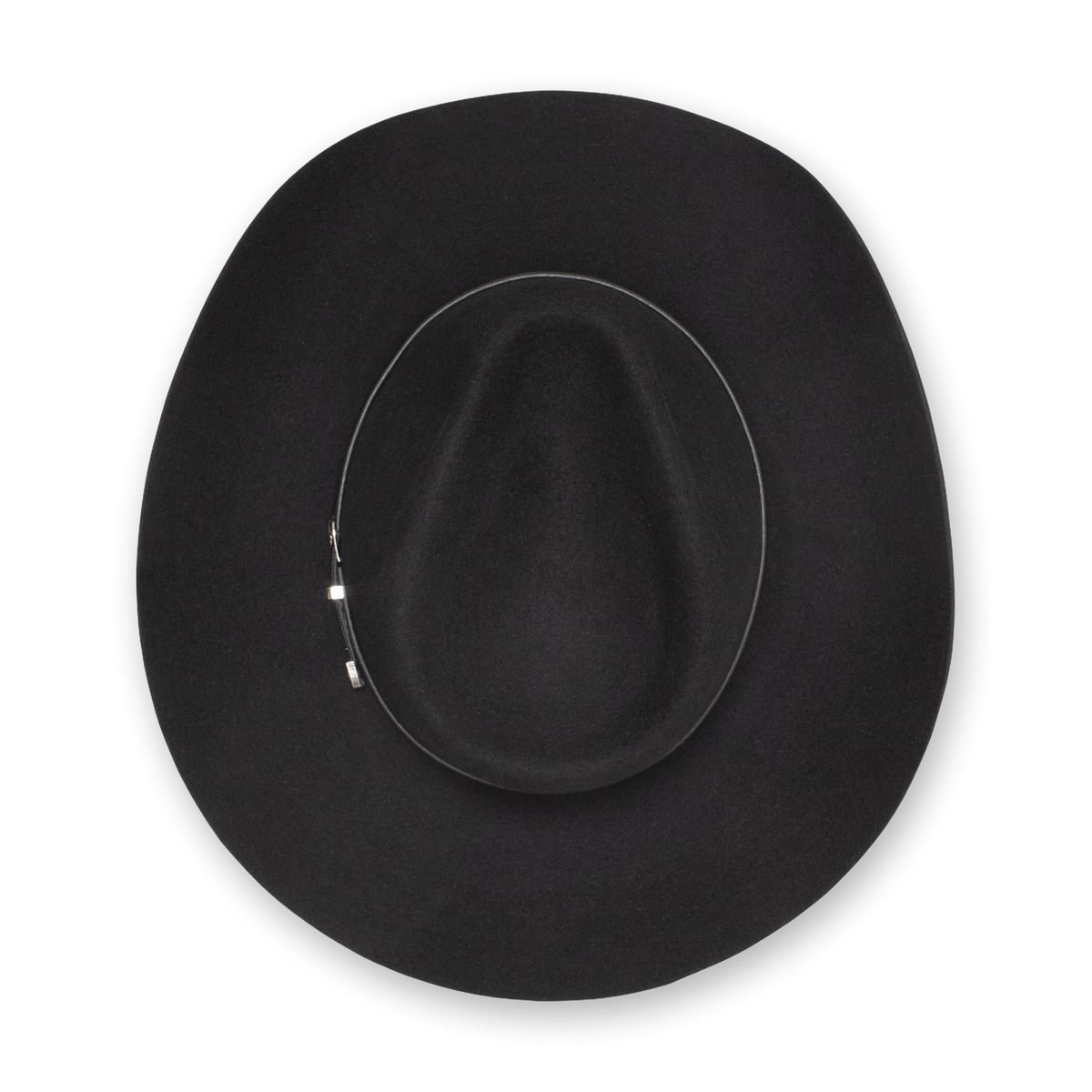 Stetson Seneca in Black, top view