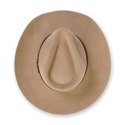 Stetson Seneca in Silver Sand, top view