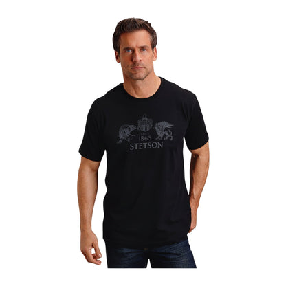 Stetson Beaver & Eagle Short Sleeve T-Shirt