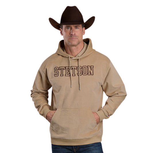 Stetson Block Letters Embroidered Hoodie
