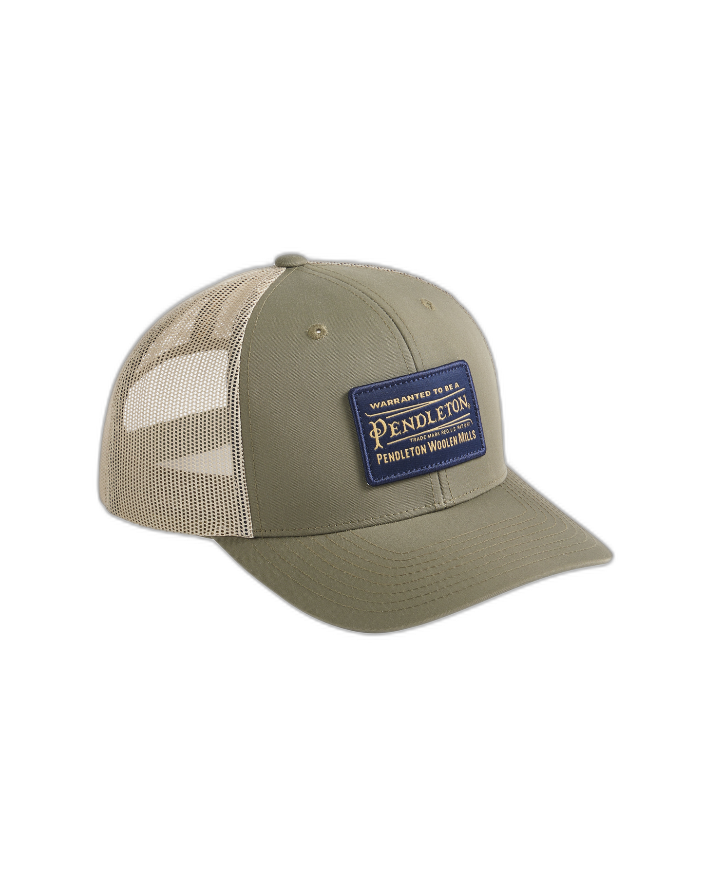 Pendleton Classic Patch Trucker — Olive