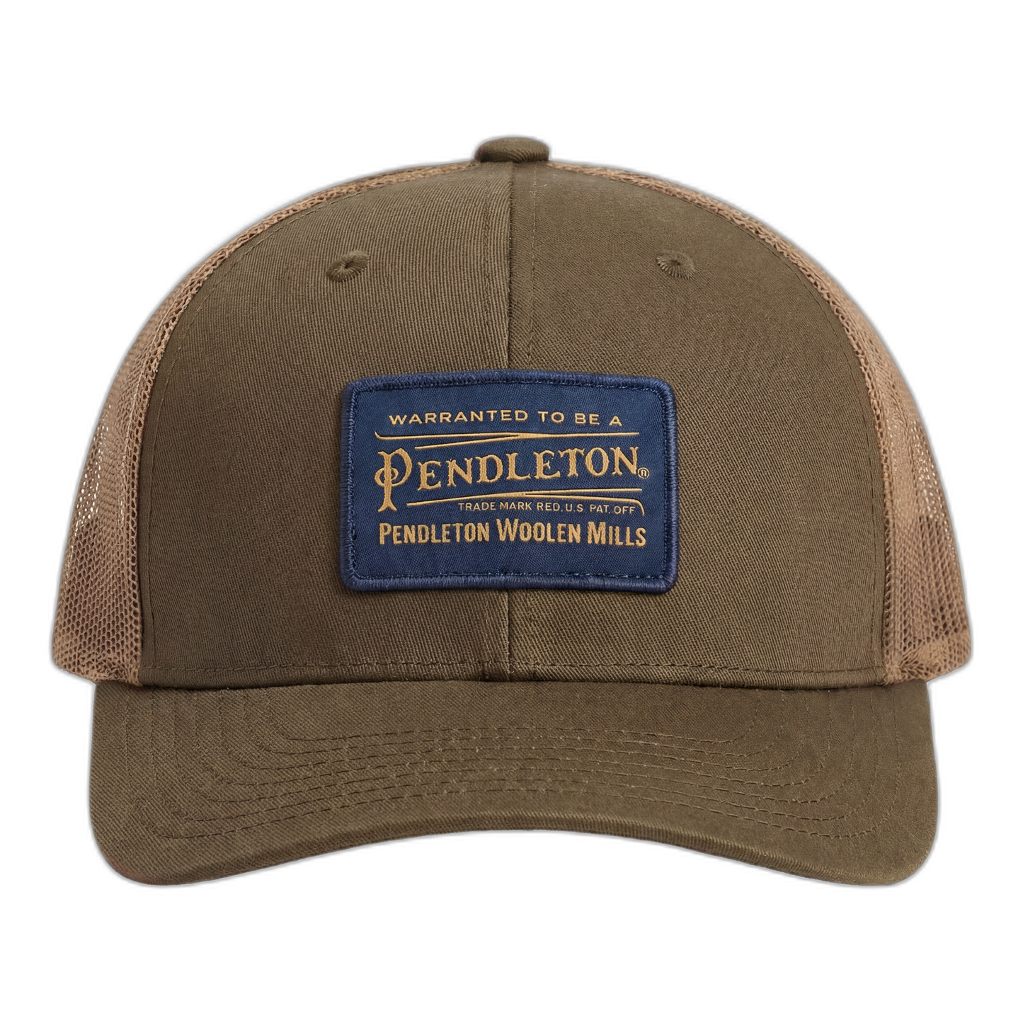 Pendleton Classic Patch Trucker — Olive